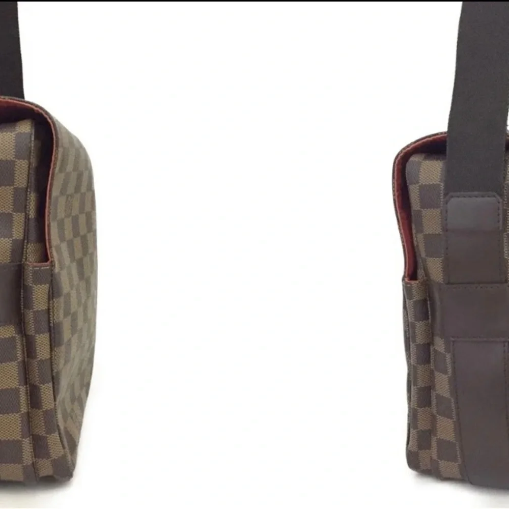LOUIS vuitton naviglio damier ebene crossbody bag